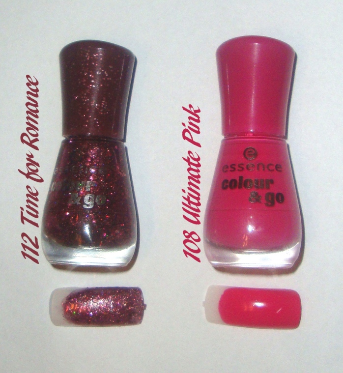 Essence colour and go ultimate pink time for romance